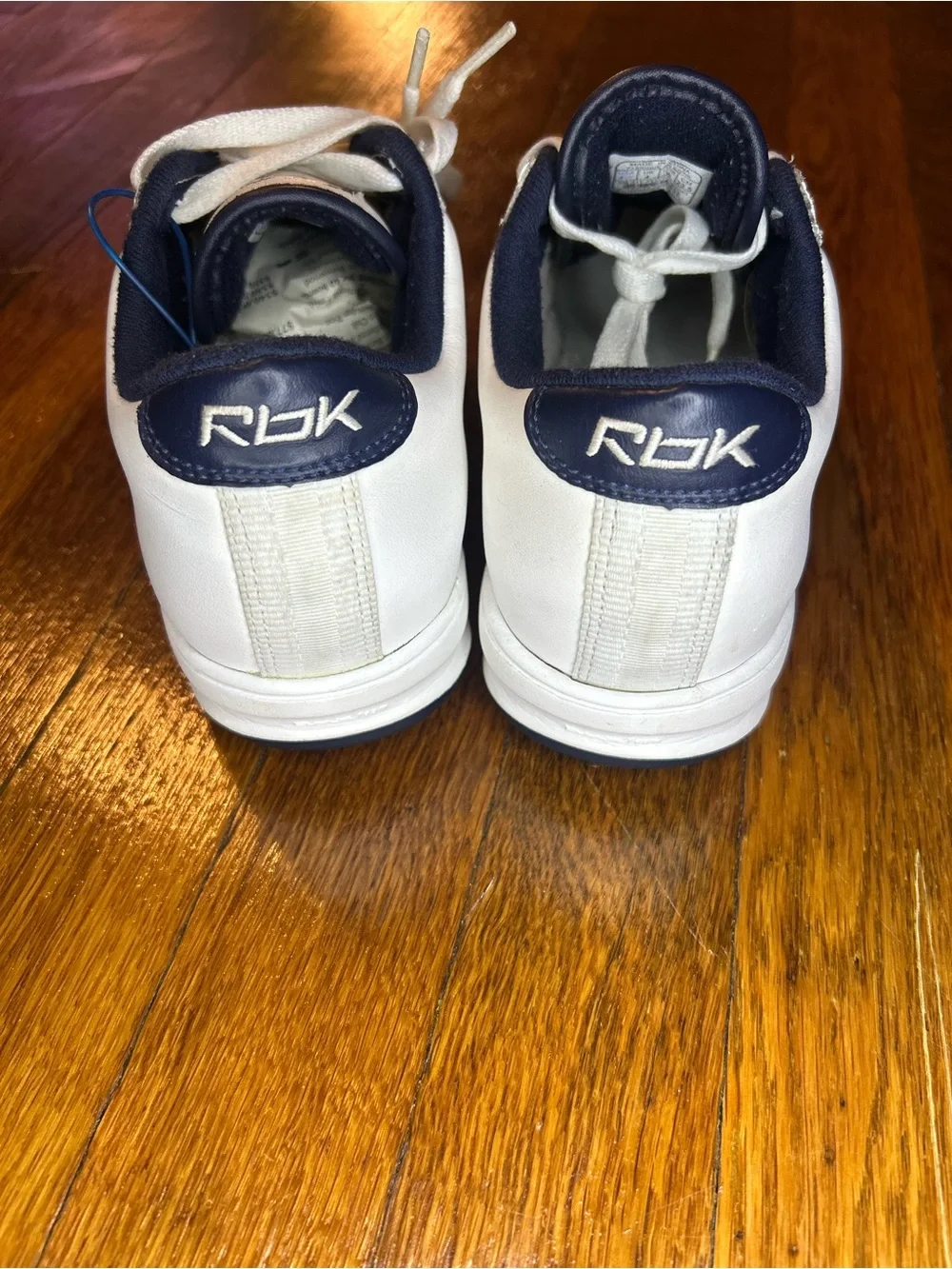 Reebok S. Carter Jay Z Men’s White and Navy Casual Sneakers
